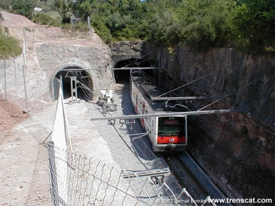 Túnel de la Foradada en Monistrol de Montserrat